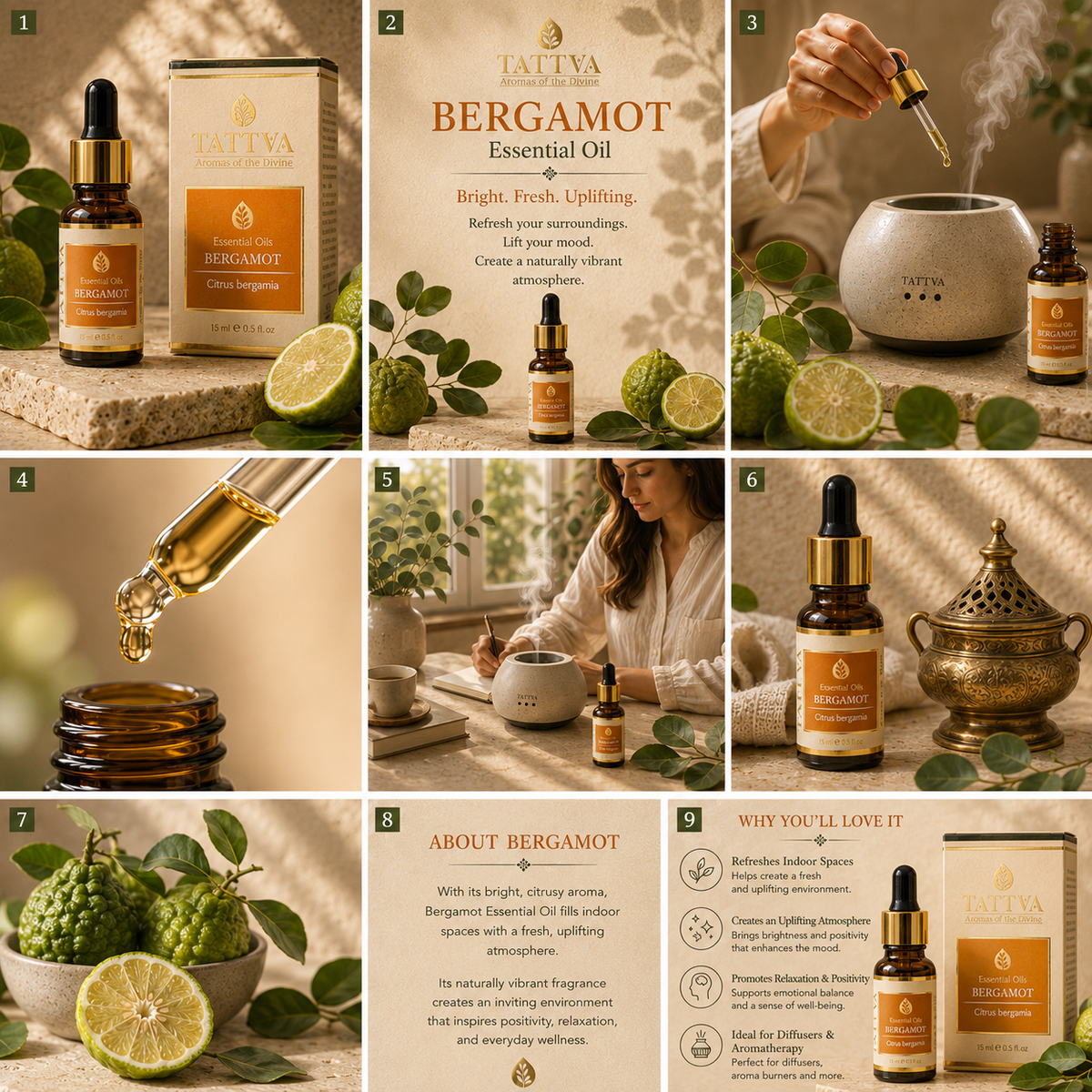 TATTVA Bergamot Essential Oil