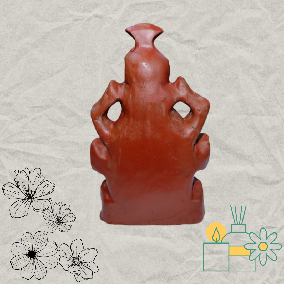 Terracota Mitti Ganesh Idol (Eco Friendly)
