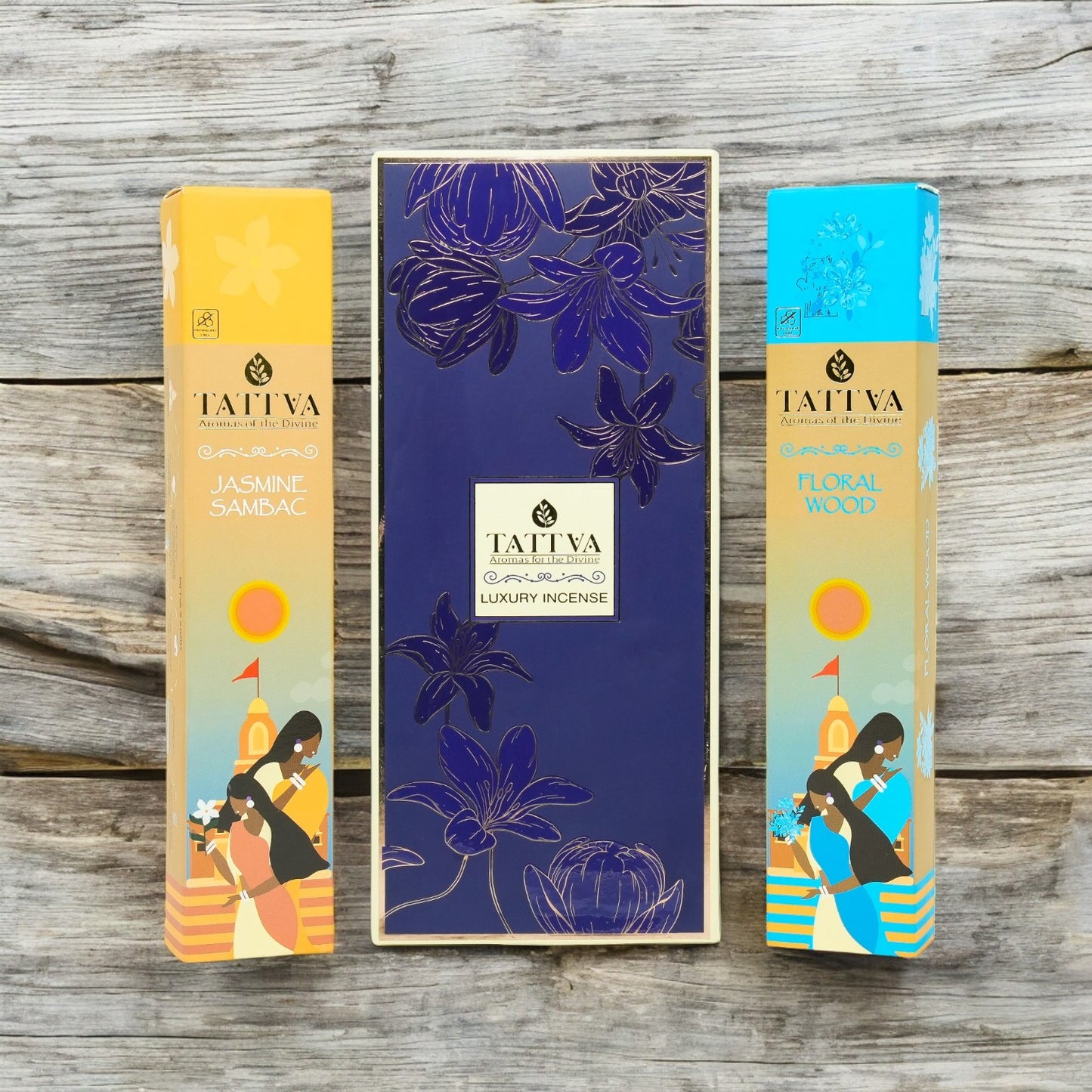 Festive Gift Boxes (Small)|RASM- 2 Incense sticks