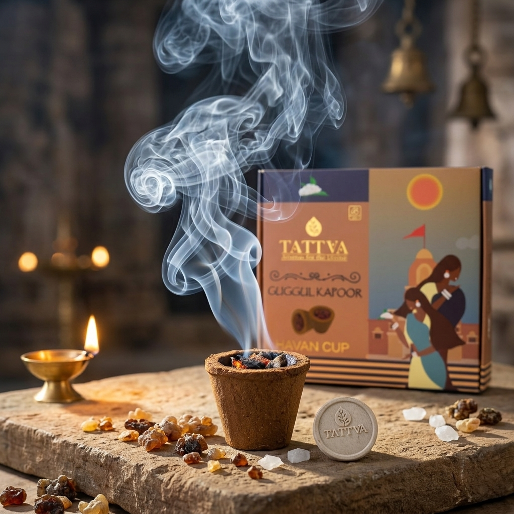 TATTVA Guggul Kapoor Havan Cups