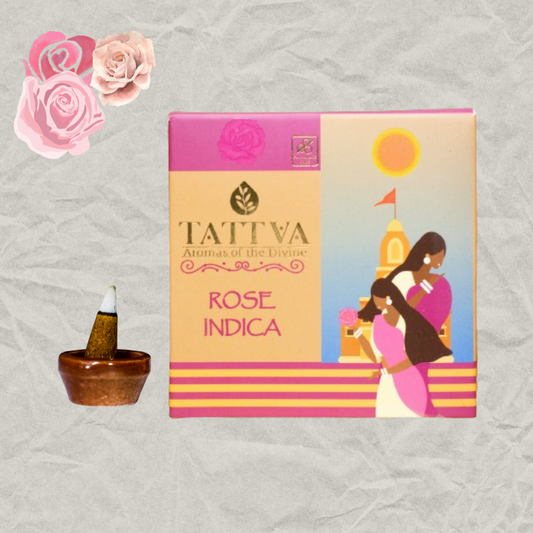 TATTVA Rose Indica Dhoop Cones