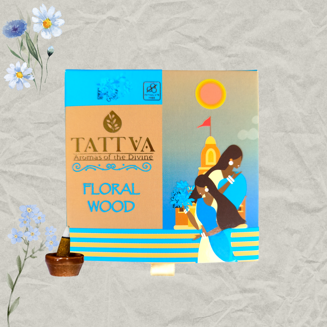 TATTVA Floralwood Dhoop Cones