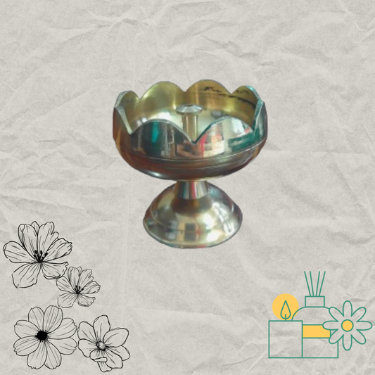 Kamal Jyot (Brass Lotus diya)