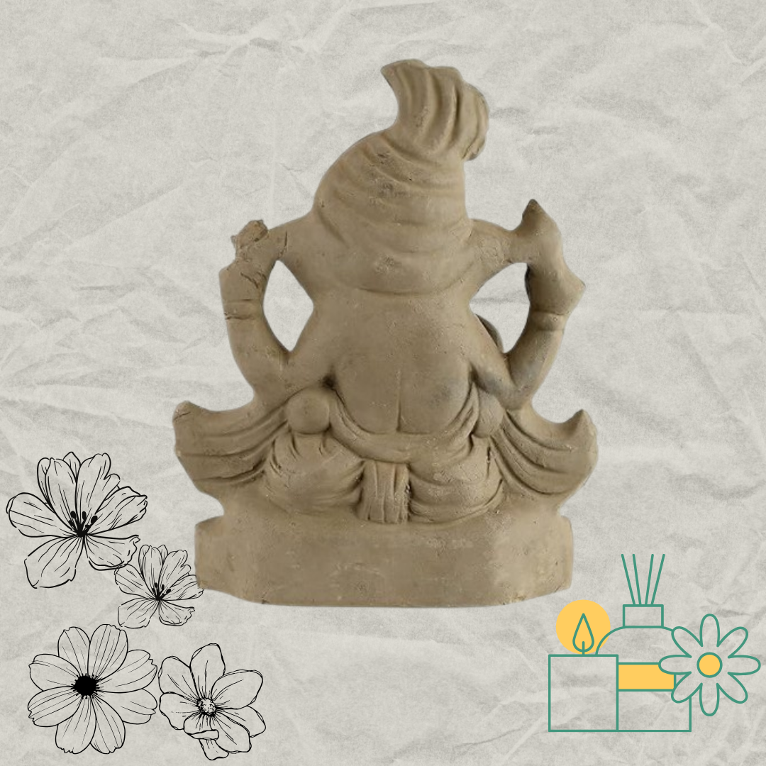 Eco Friendly Ganesh Ji (Natural)