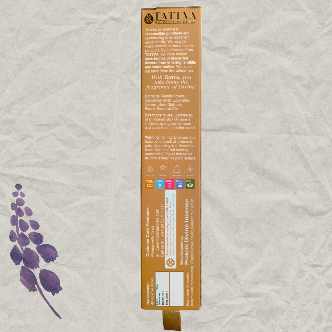 TATTVA French Lavender Incense Sticks