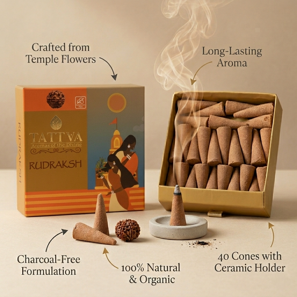 TATTVA Rudraksh Dhoop Cones