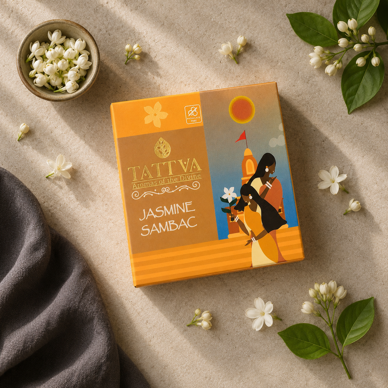 TATTVA Jasmine Sambac Dhoop Cones