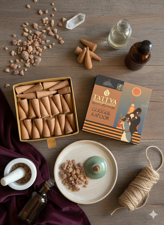 TATTVA Guggul Kapoor Dhoop Cones