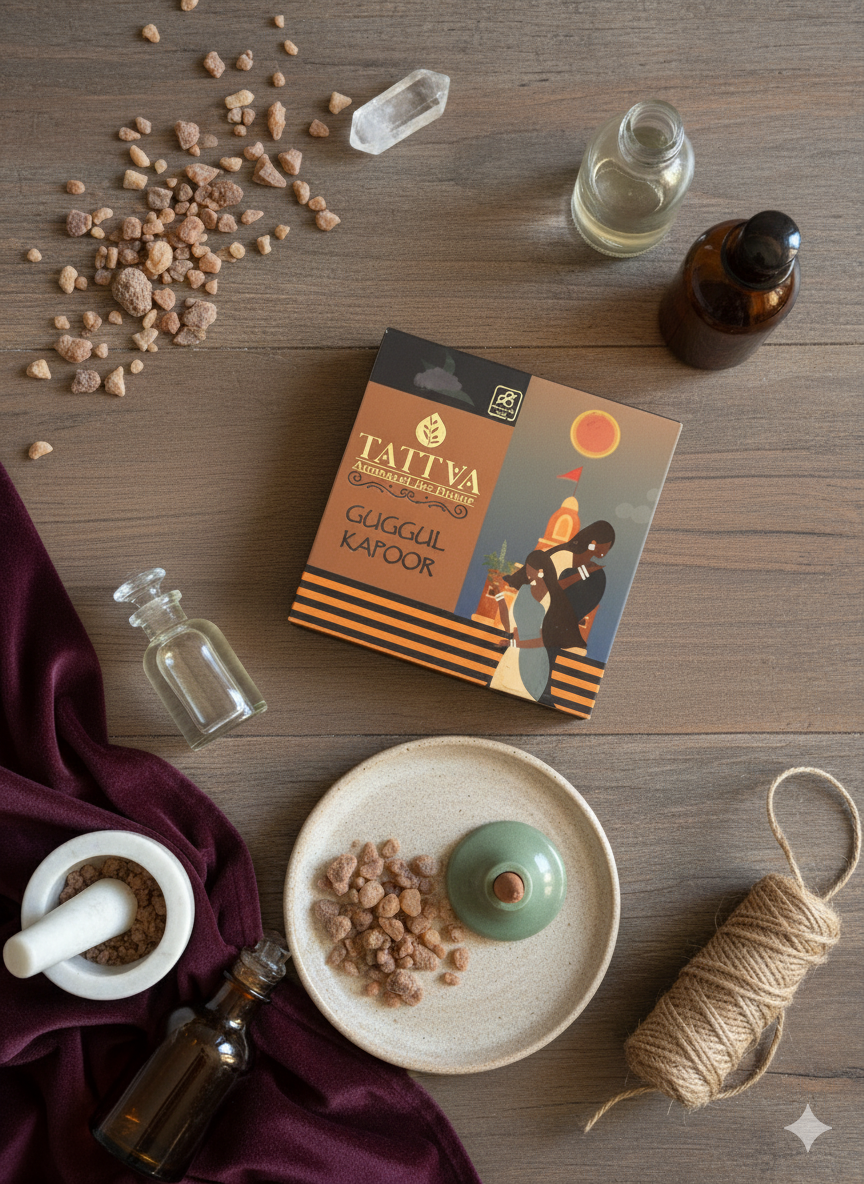 TATTVA Guggul Kapoor Dhoop Cones