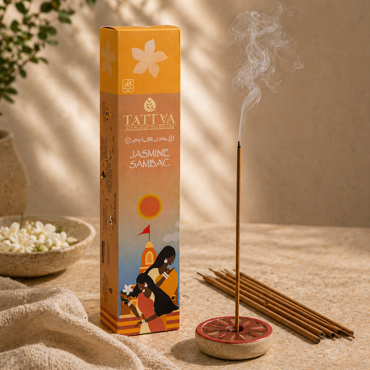 TATTVA Jasmine Sambac Incense Sticks