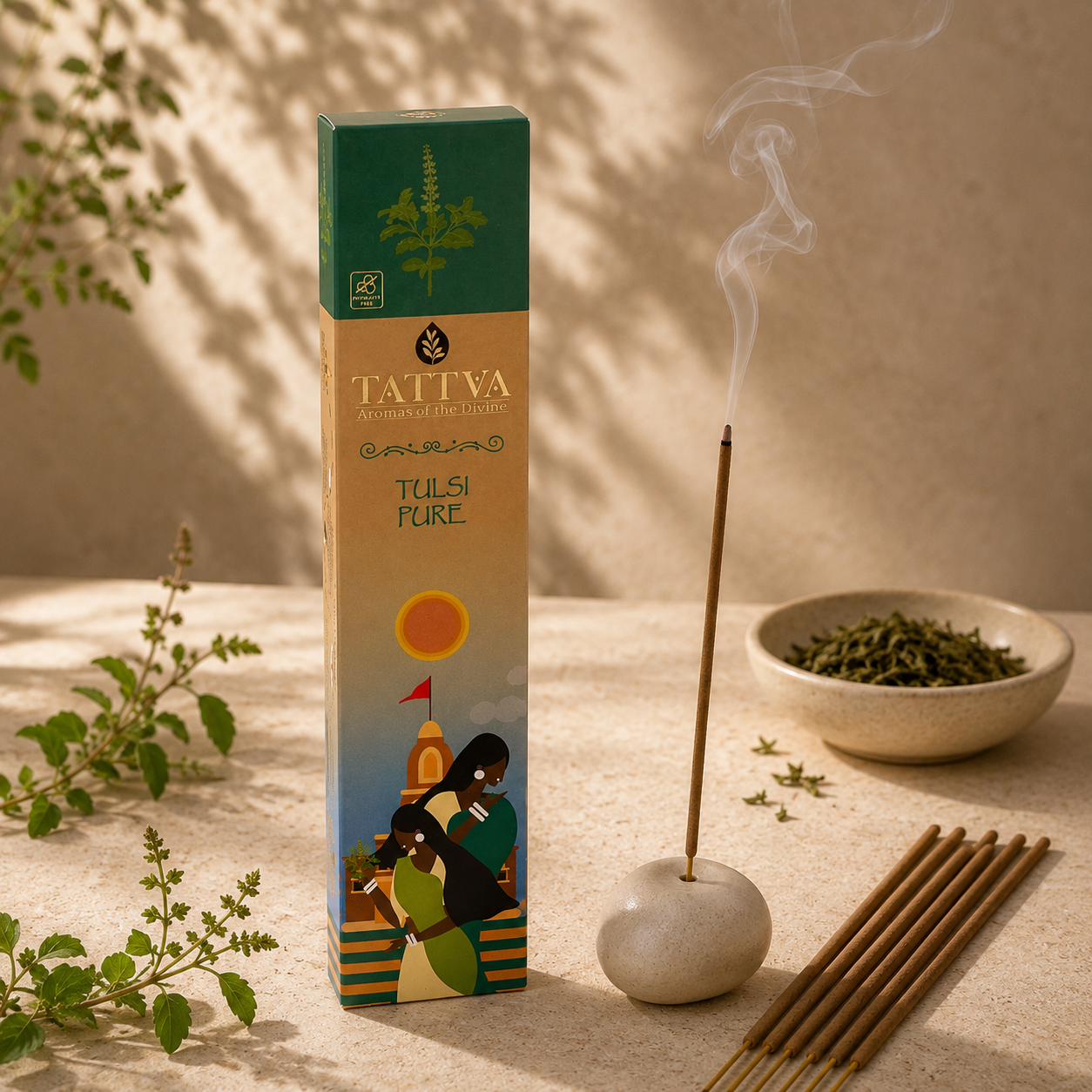 TATTVA Tulsi Pure Incense Sticks