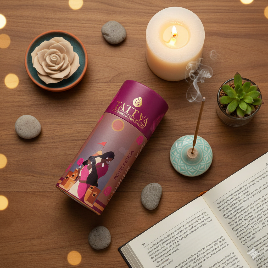 TATTVA Rose Indica Dhoop Sticks