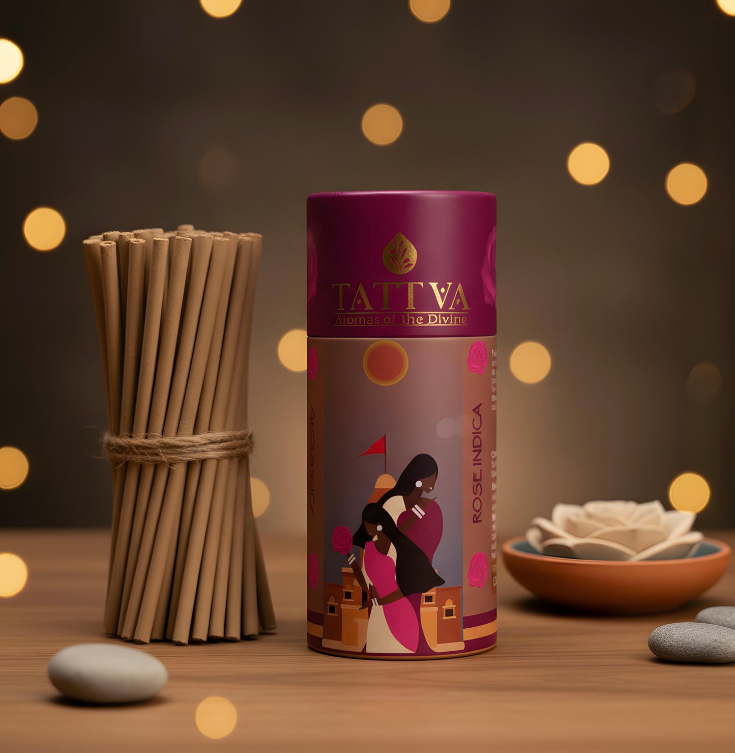 TATTVA Rose Indica Dhoop Sticks