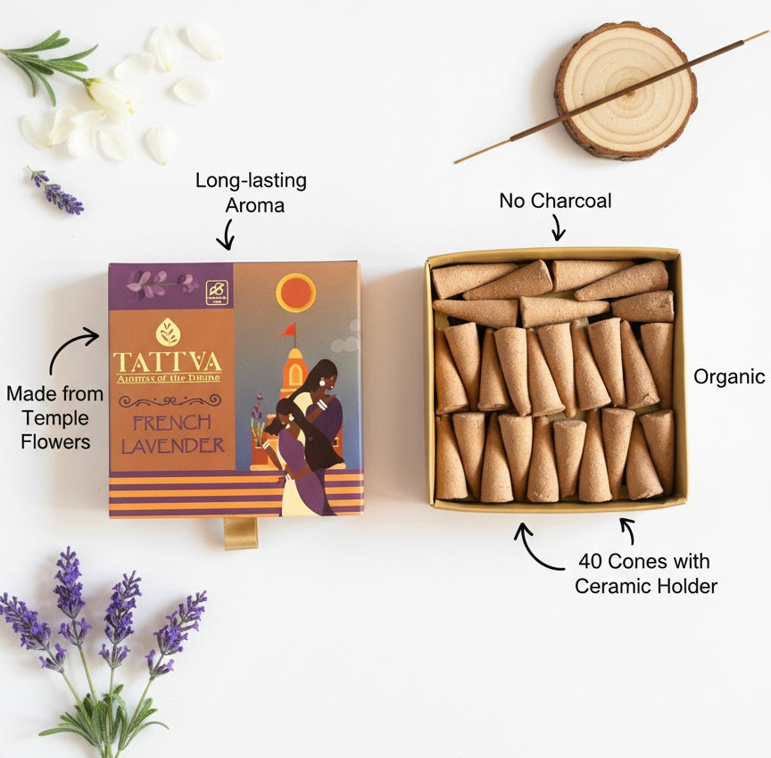 TATTVA French Lavender Dhoop Cones