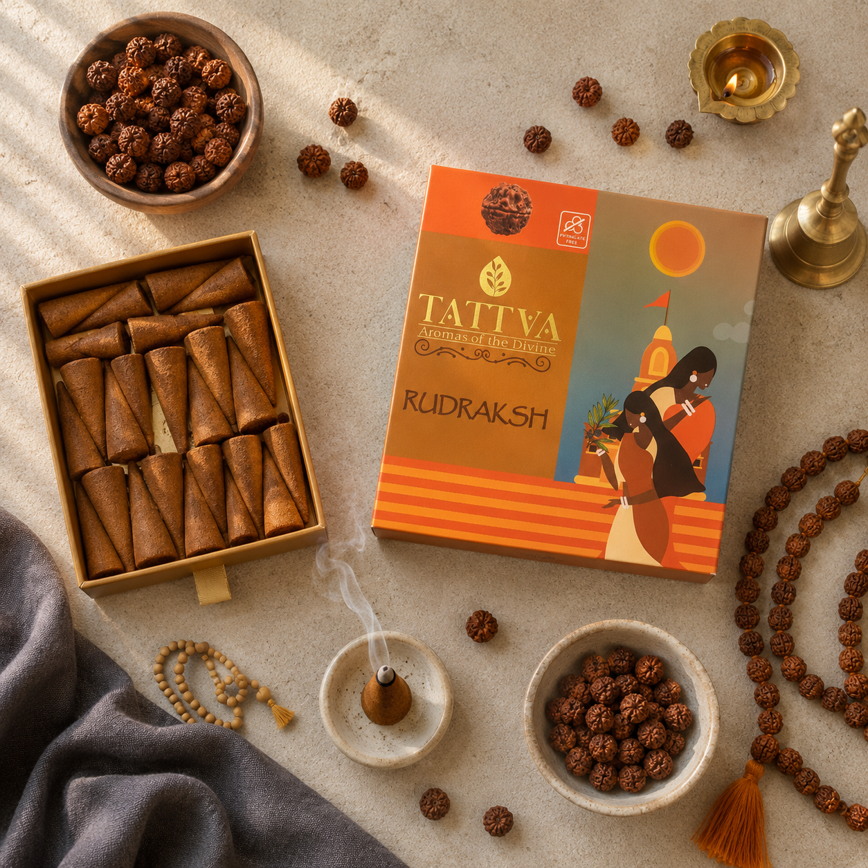TATTVA Rudraksh Dhoop Cones
