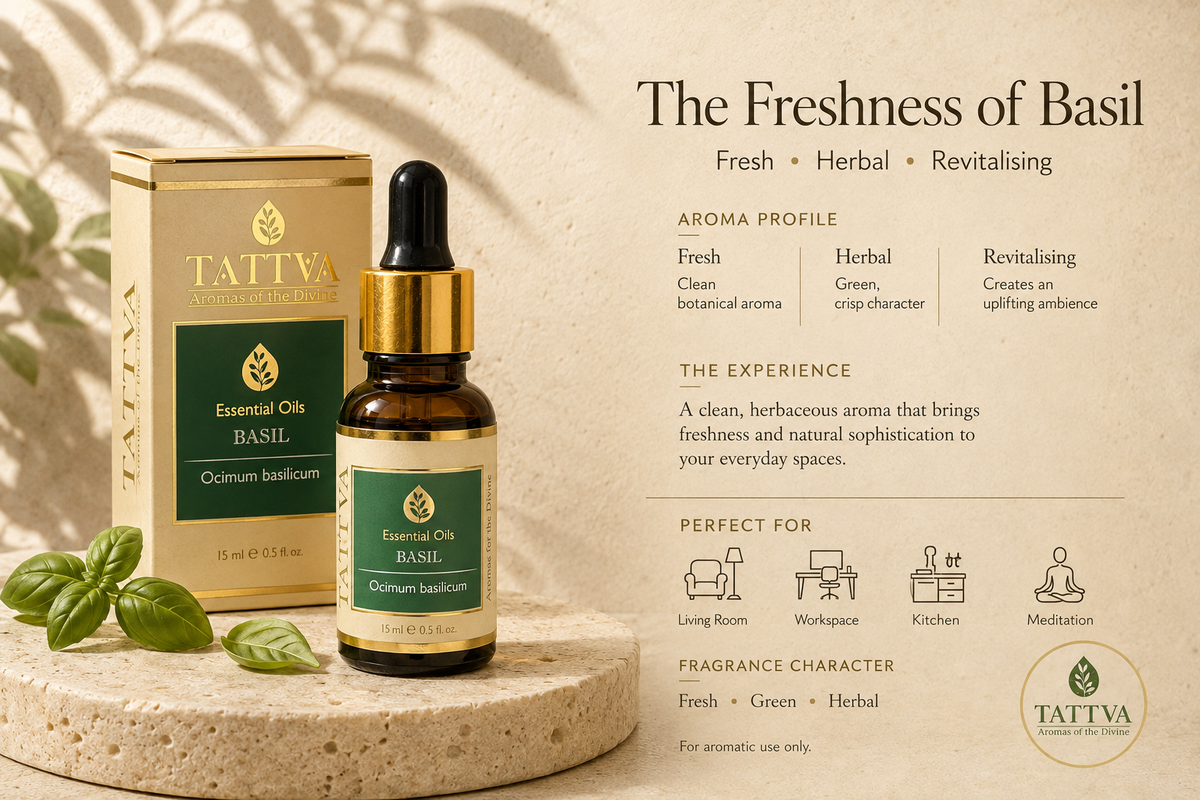 TATTVA Basil Essential  Oil