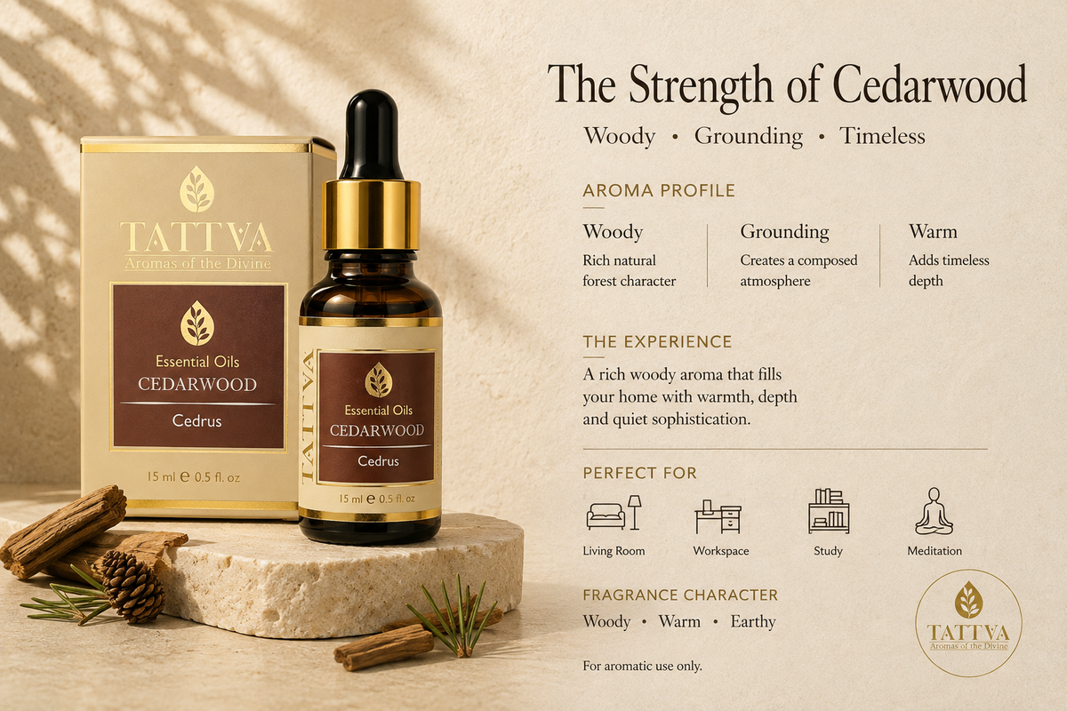 TATTVA Cedarwood Essential Oil