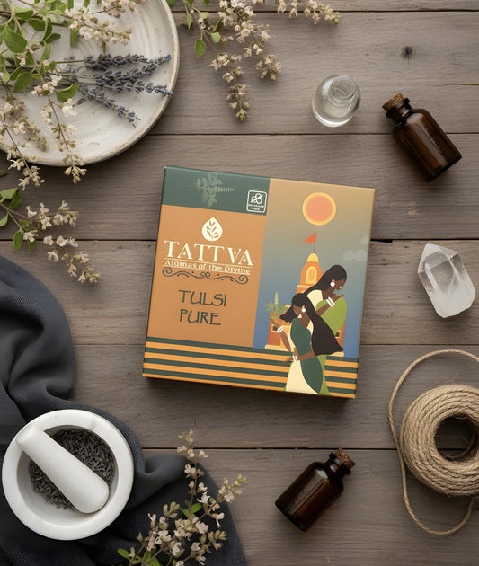 TATTVA Tulsi Pure Dhoop Cones