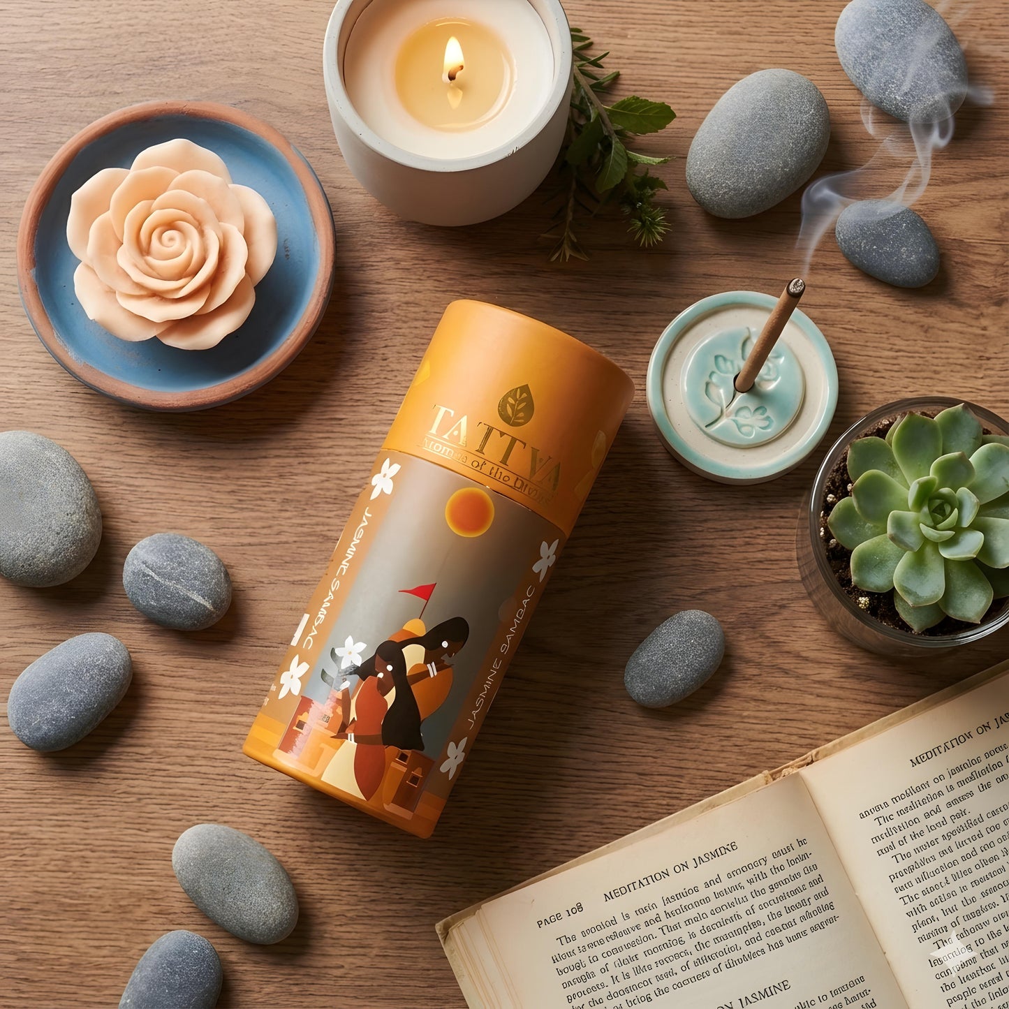TATTVA Jasmine Sambac Dhoop Sticks