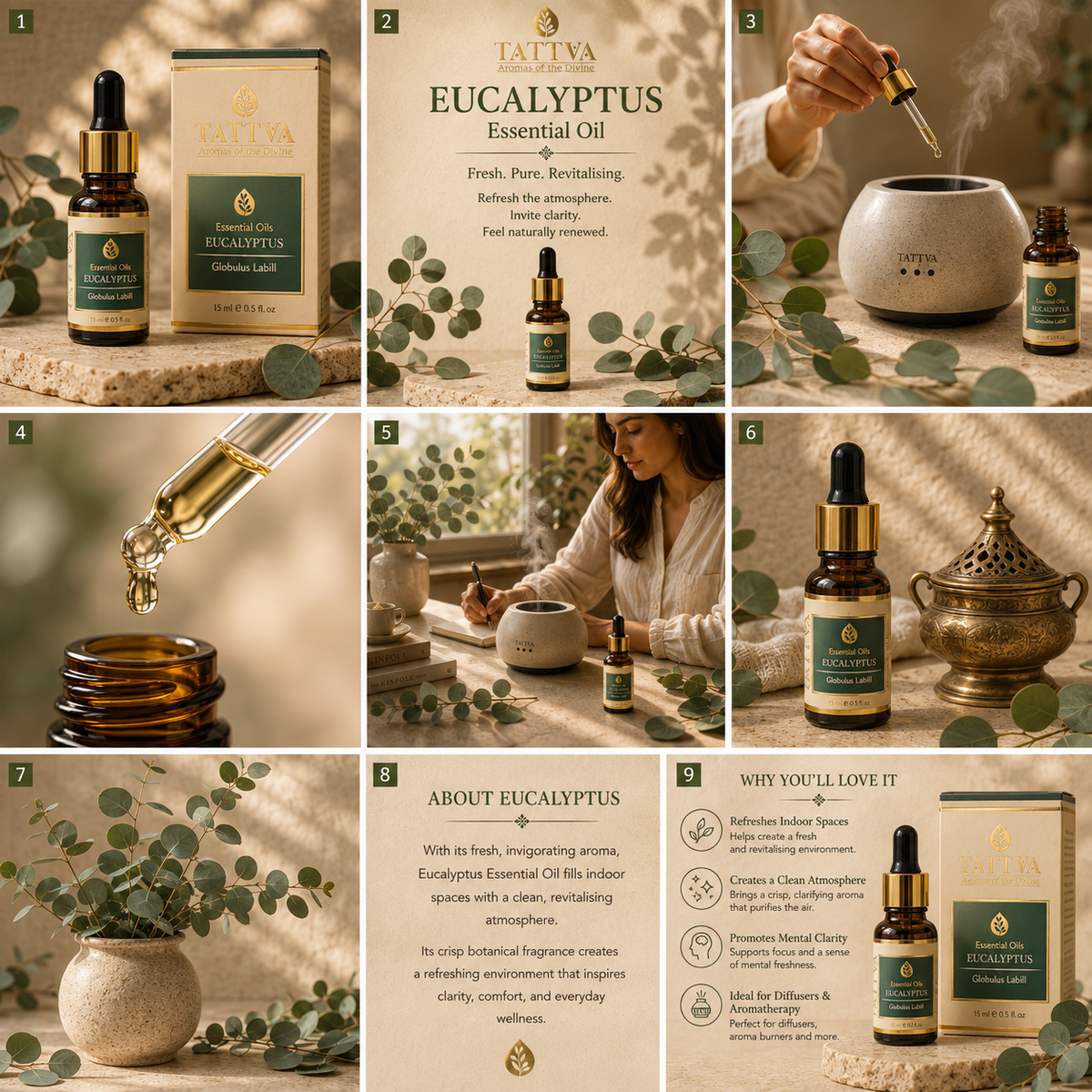 TATTVA Eucalyptus Essential  Oil