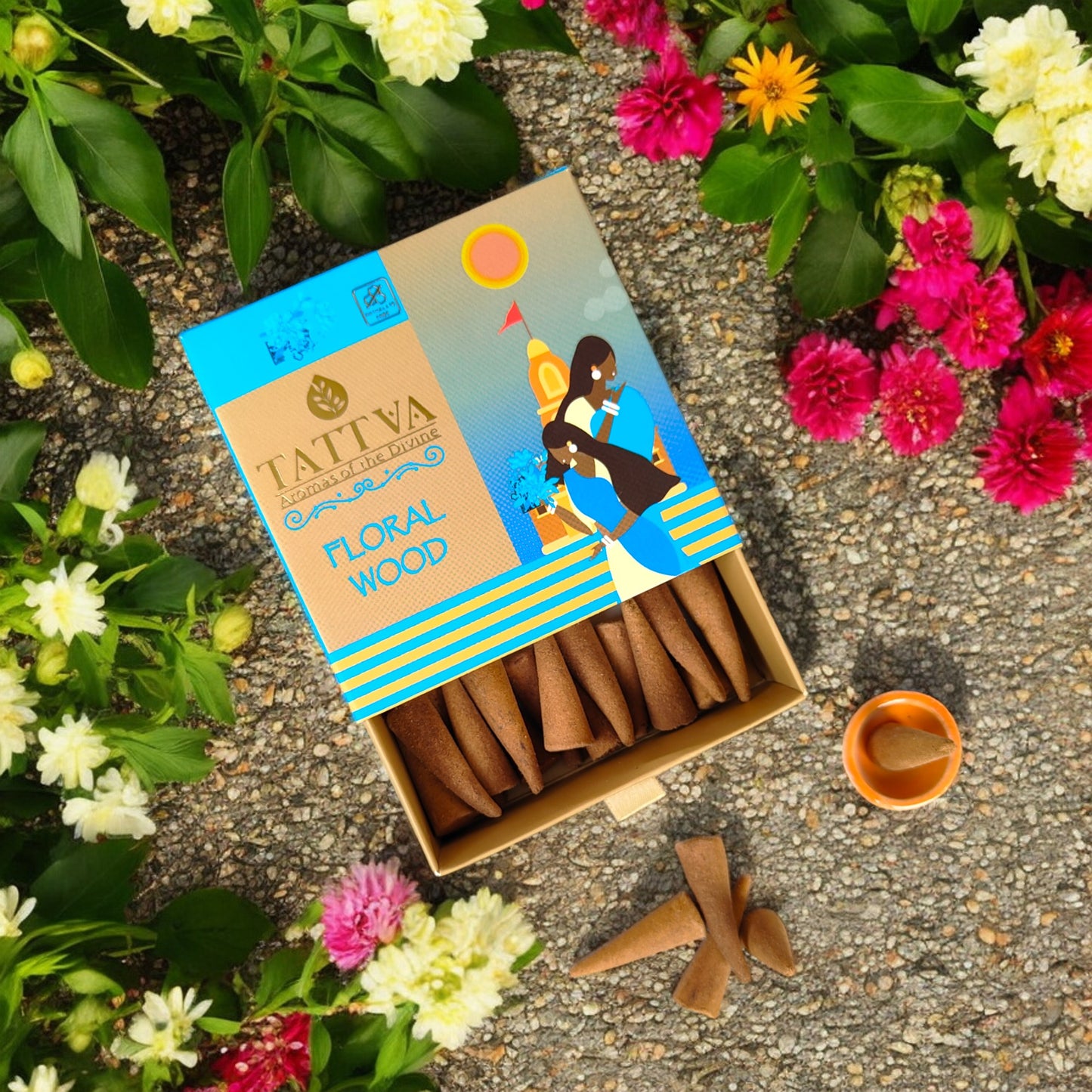 TATTVA Floralwood Dhoop Cones