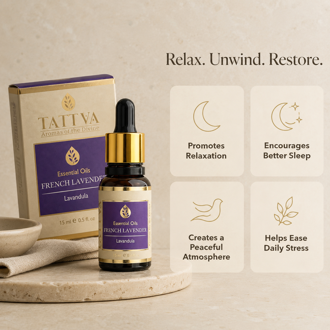 TATTVA French Lavender Essential Oil