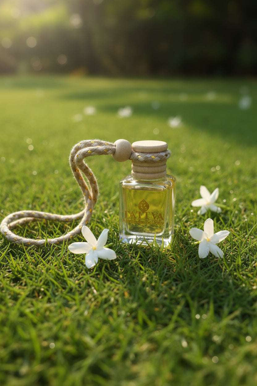 Jasmine Car freshener on grass