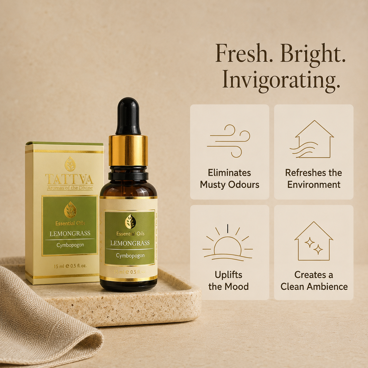 TATTVA Lemongrass Essential Oil