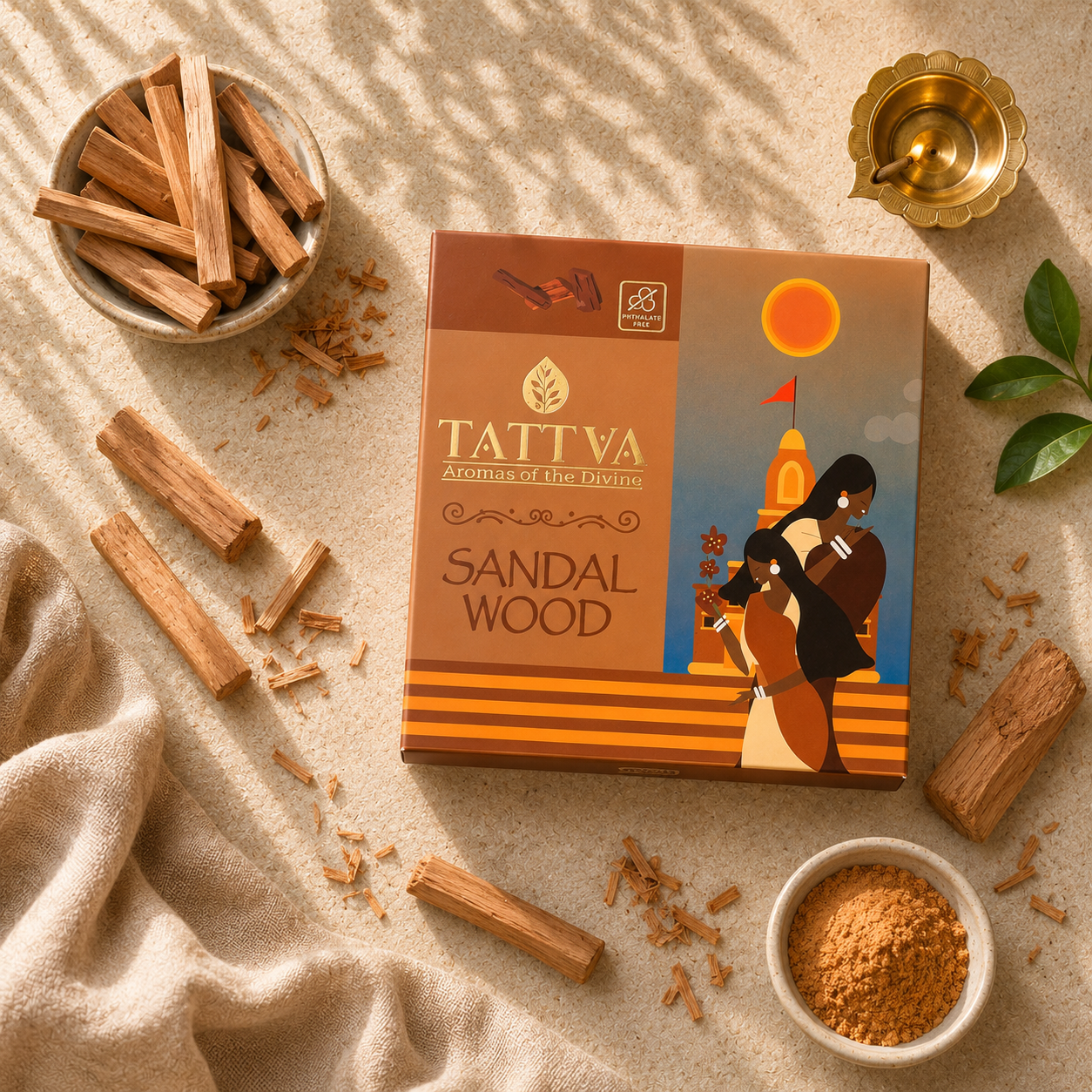 TATTVA Sandalwood Dhoop Cones