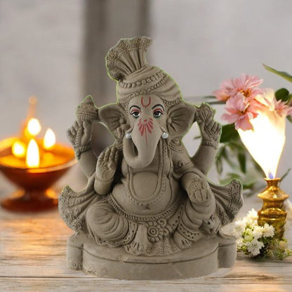 Eco Friendly Ganesh Ji (Natural)