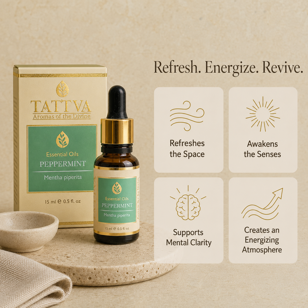 TATTVA Peppermint Essential oil