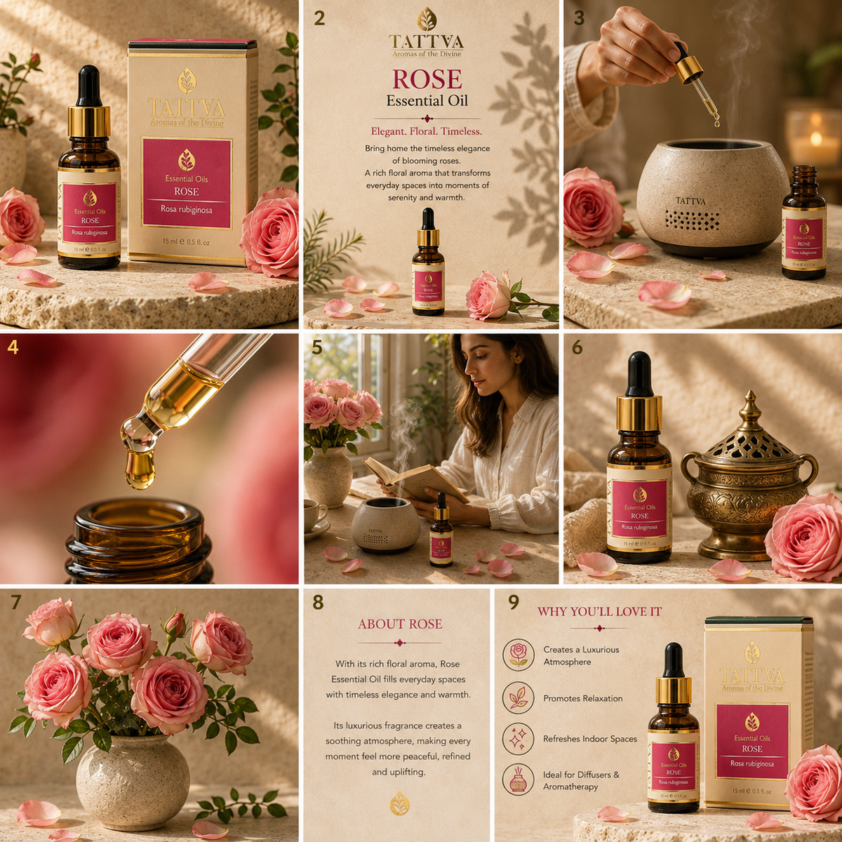 TATTVA Rose Essential oil
