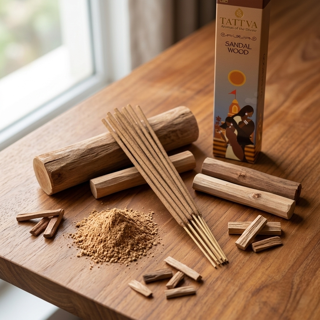 TATTVA Sandalwood Incense Sticks