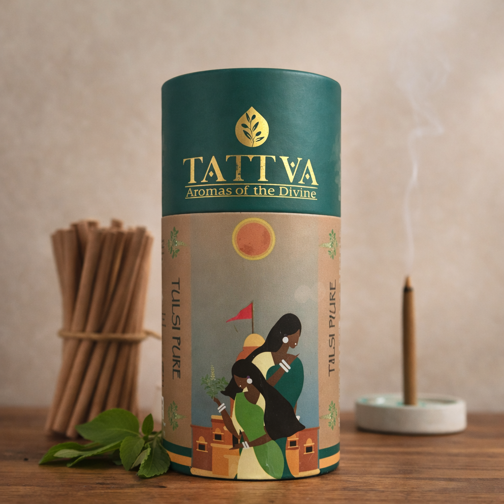 TATTVA Tulsi Pure Dhoop Sticks