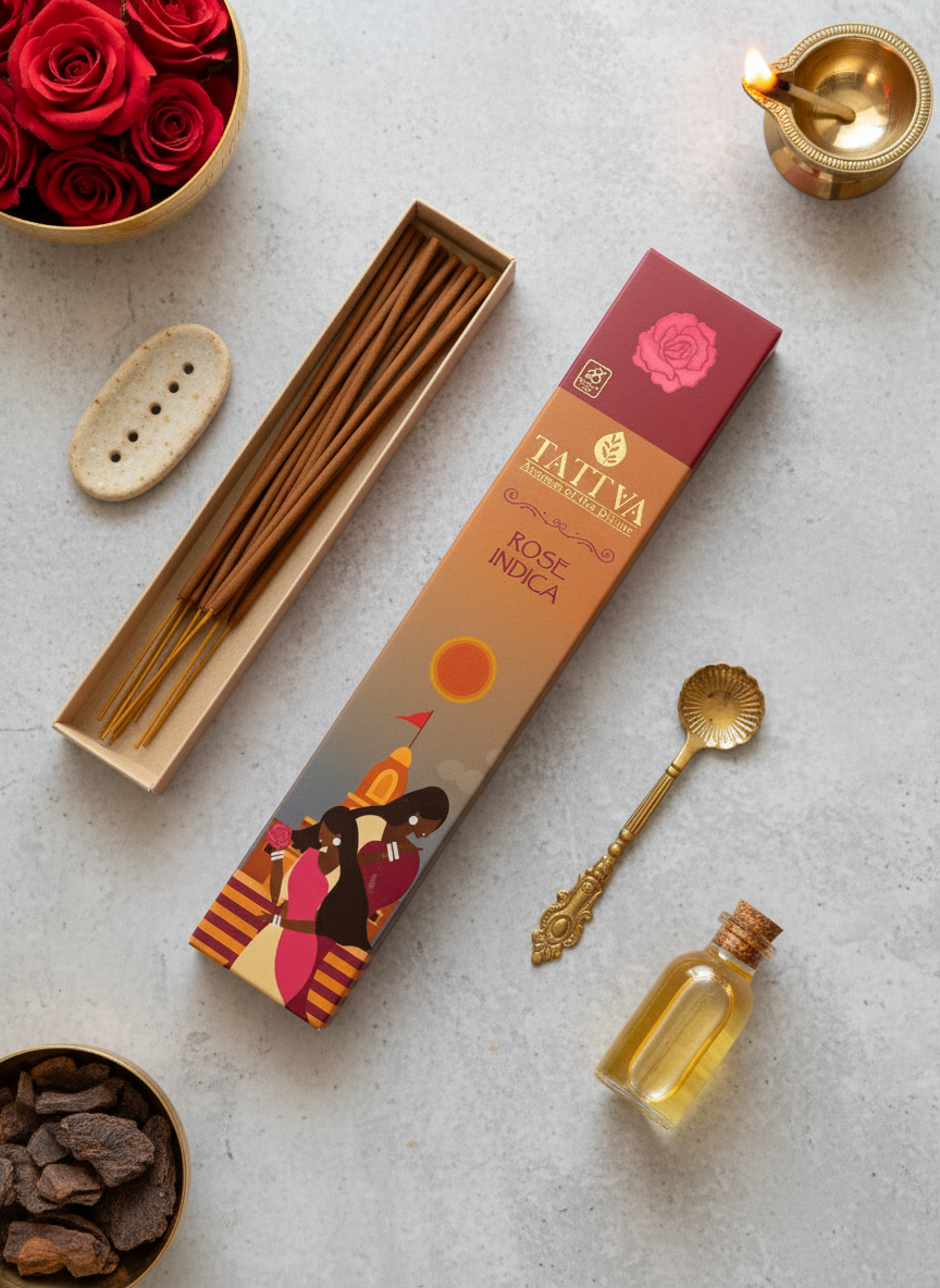 TATTVA Rose Indica Incense Sticks