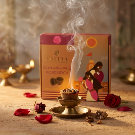 TATTVA Rose Indica Havan Cups
