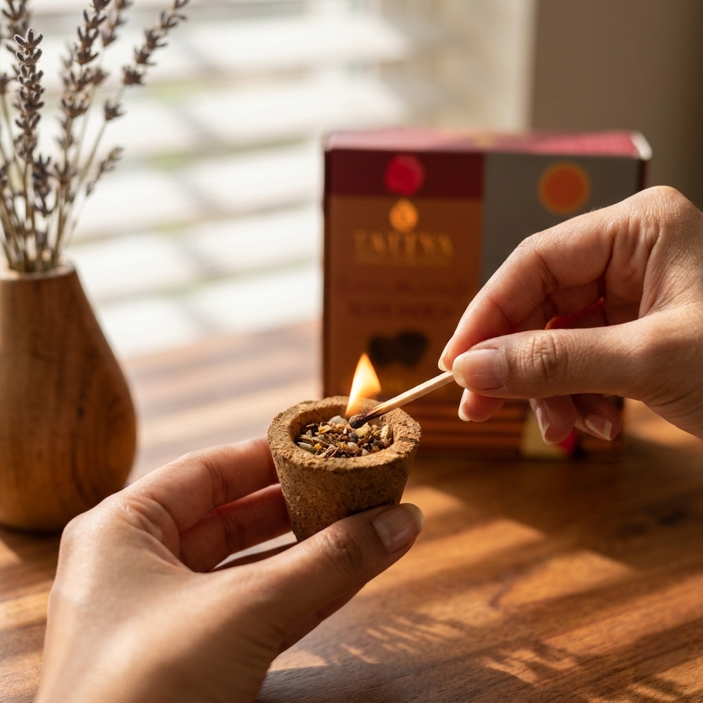 TATTVA Rose Indica Havan Cups