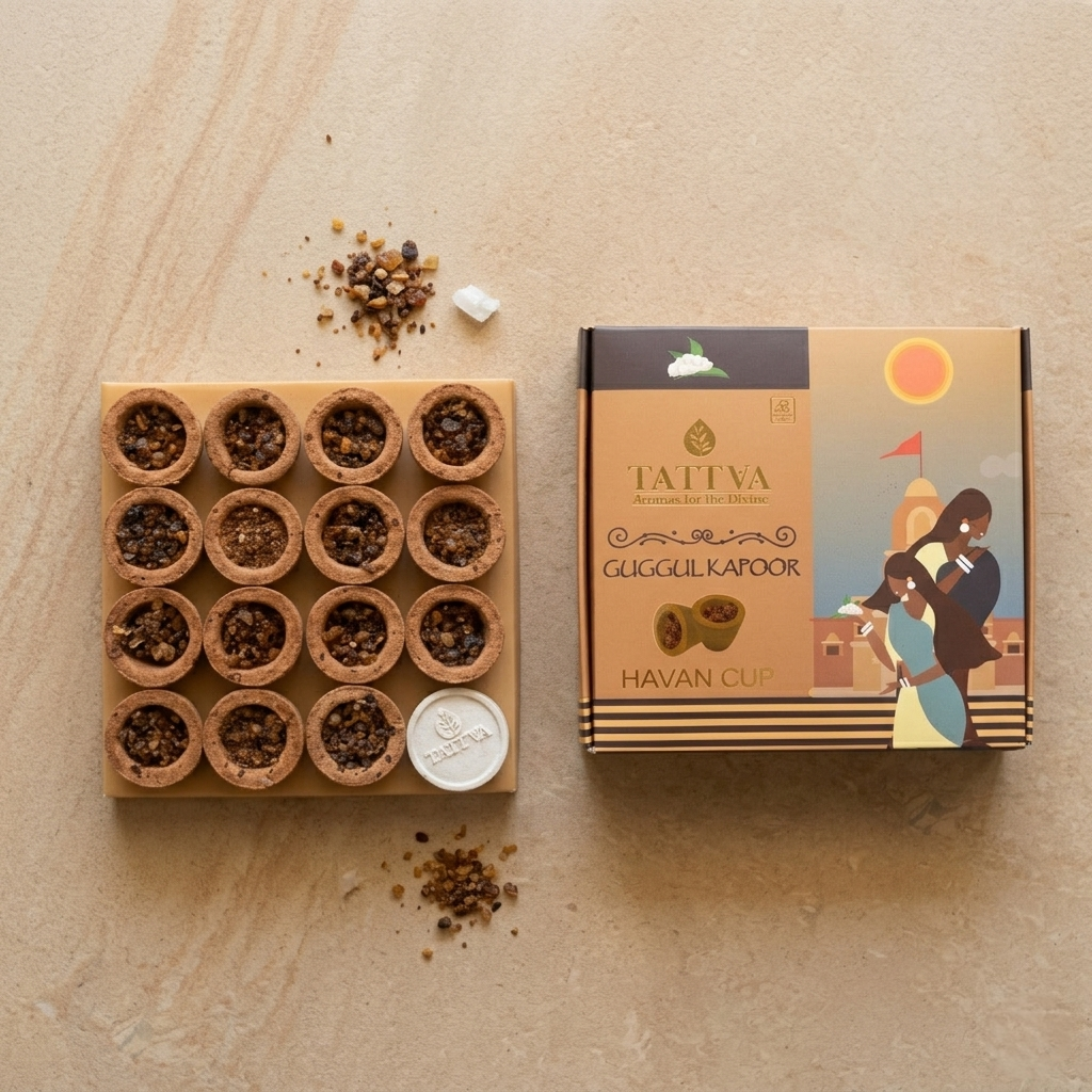 TATTVA Guggul Kapoor Havan Cups