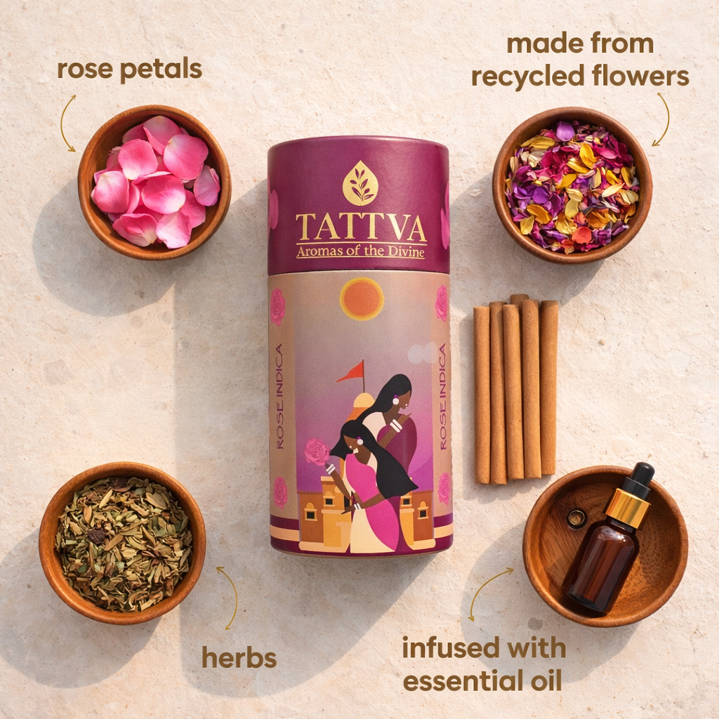 TATTVA Rose Indica Dhoop Sticks