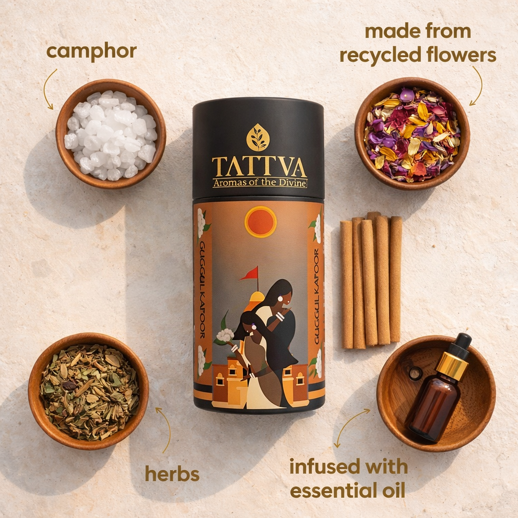 TATTVA Guggul Kapoor Dhoop Sticks